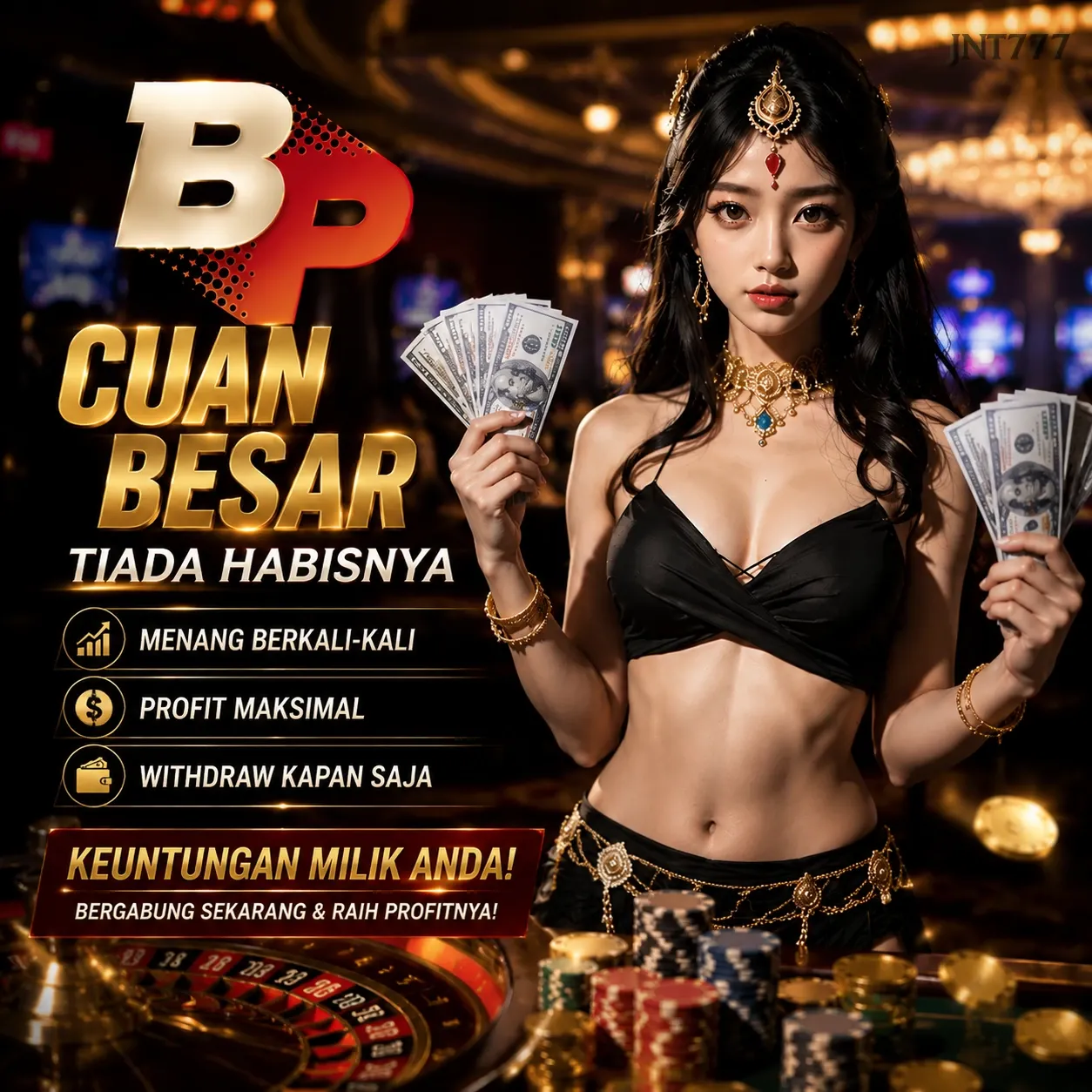 Ikon aplikasi jnt777 resmi